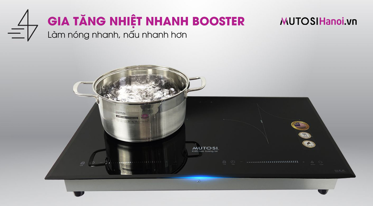 Bếp từ đôi MUTOSI MI-92D