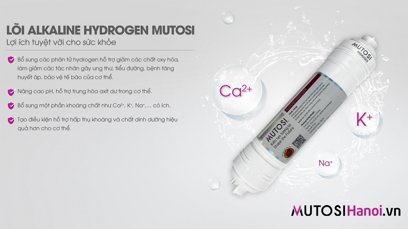 Lõi alkaline hydrogen Mutosi