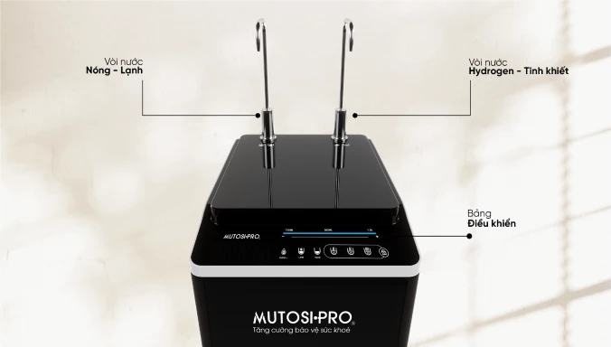 Máy lọc nước Hydrogen Plus Ion Kiềm Mutosi MP-F081-HC4H5