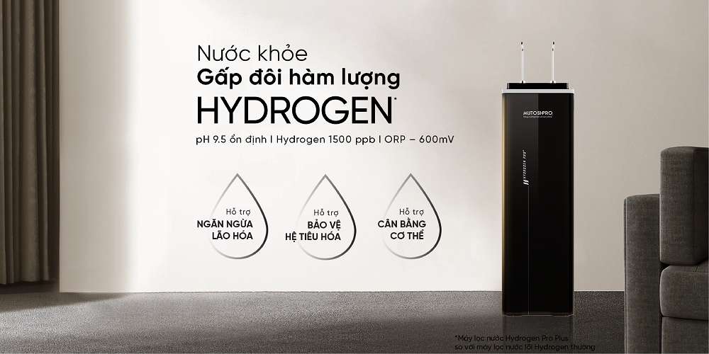 Máy lọc nước Hydrogen Plus Ion Kiềm Mutosi MP-F081-HC4H5