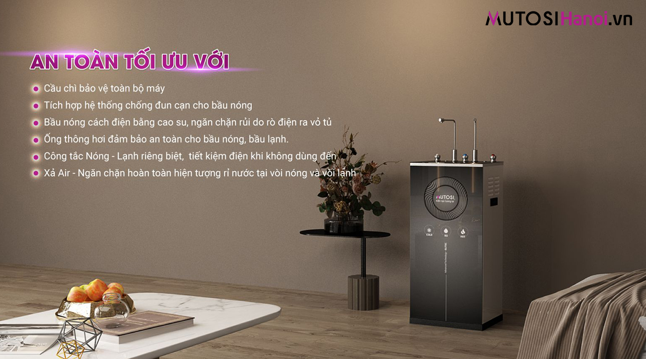 Máy lọc nước nóng lạnh nguội Mutosi MP-C102-MHC